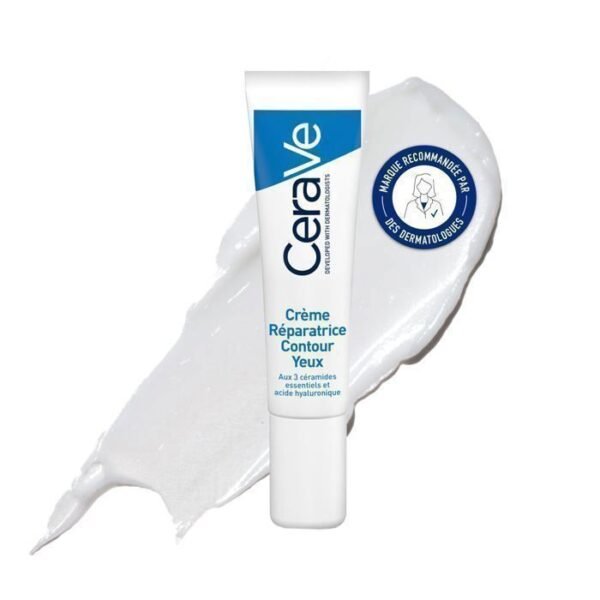 Crème Contour des Yeux - Cerave - 14ml - Sans parfum - Tous types de peau - Mixte