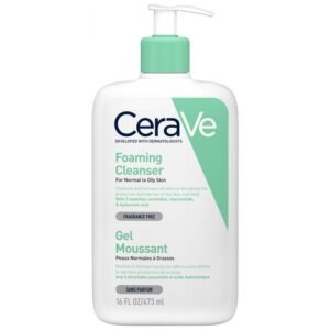 Cerave Gel Moussant Peaux Normales à Grasses 473ml