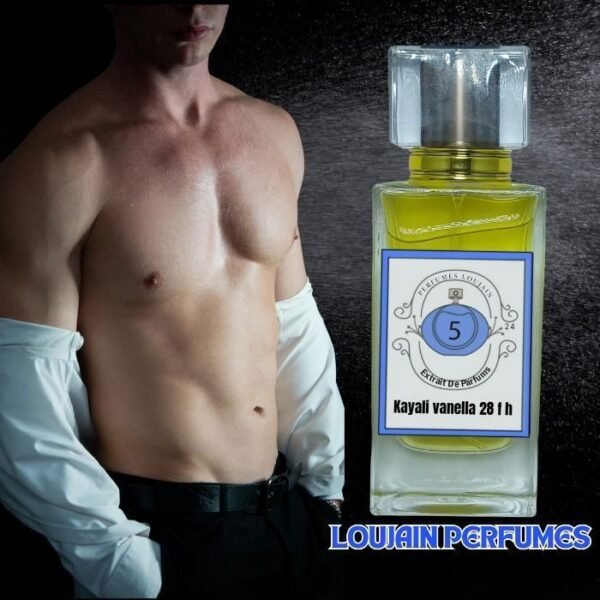 Parfum Kayali vanella 28 h Pour les homme 50 ml – Parfum hommes LOUJAIN PERFUMES